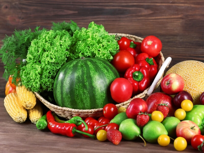 Vegetables and Fruits