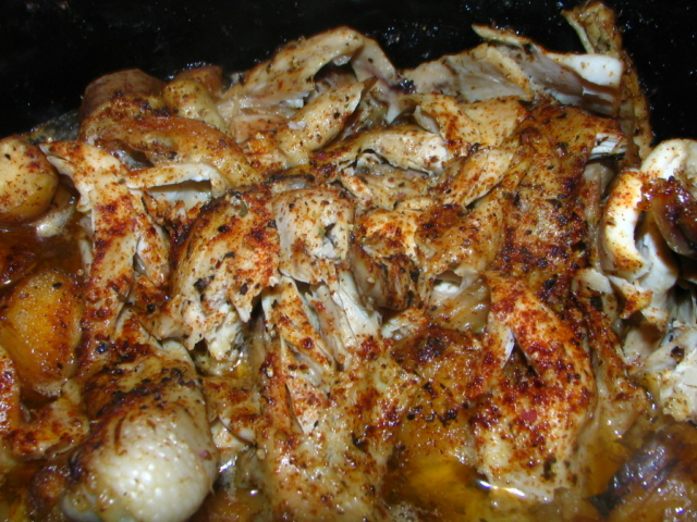 Poulet à la mijoteuse