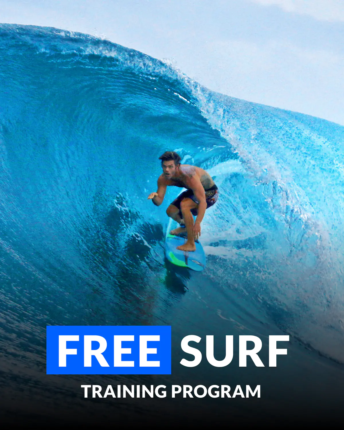 Programa de entrenamiento de Surf gratuito 