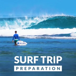Surf Capa de Preparação da Viagem