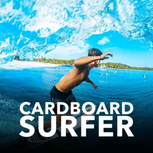 Cardboard Surfer