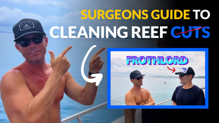 The Surgeons Guide To Cleaning Reef Cuts